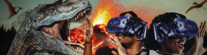 jurassic vr park mast head banner